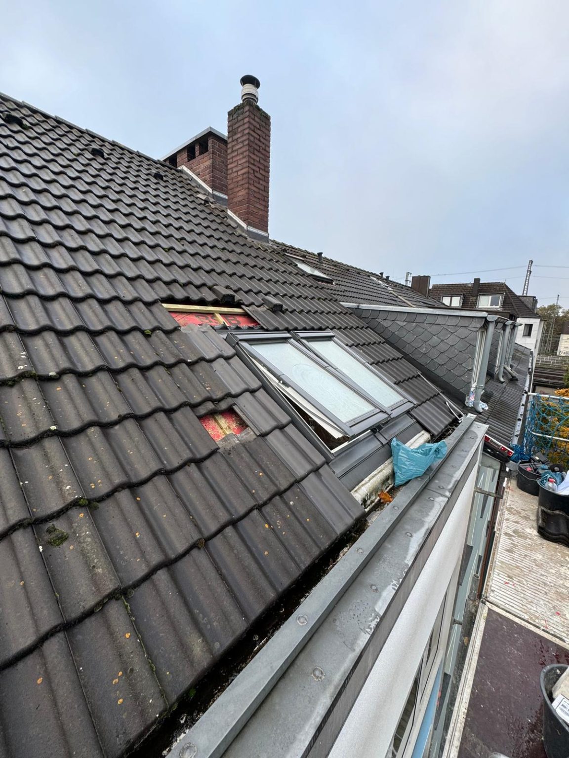 Dachgaube – Bestand vor dem Umbau – FDX-Planungsbüro Düsseldorf